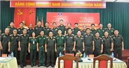 Tập huấn công tác đối ngoại quốc phòng cho cán bộ quân đội Lào